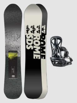 Rome Warden 160W + United L 2023 Snowboard-Set