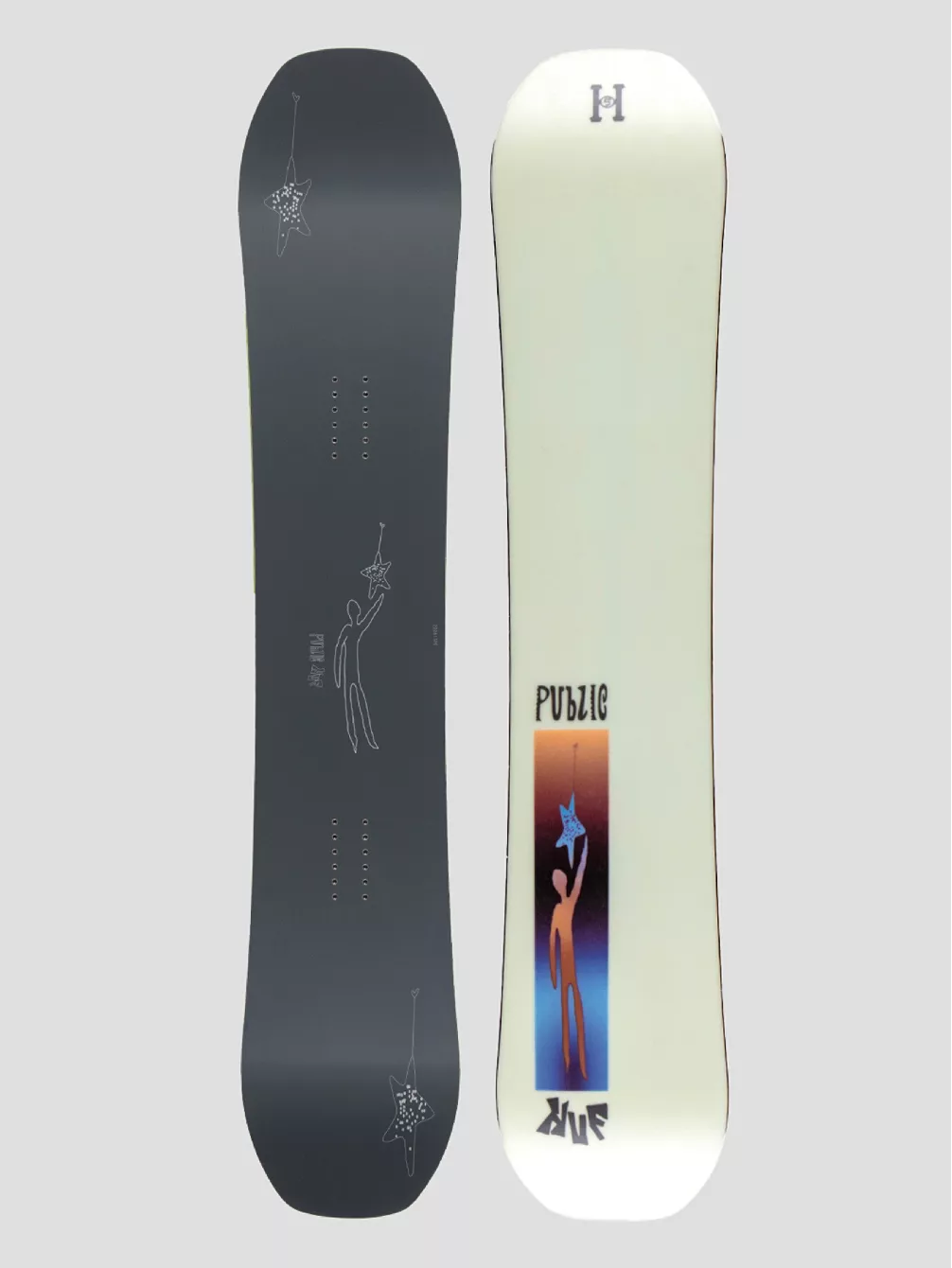 Public X HUF Display 153 Flat To Grad 2023 Snowboard 3 Public X HUF Display 153 Flat To Grad 2023 Snowboard