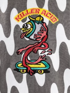 Killer Acid X Santa Cruz Wavy Stripe T-Shirt -Blue Tomato Verkäufe XSantaCruzWavyStripeTShirt 2