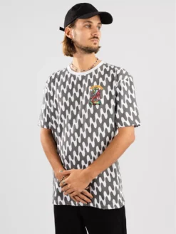 Killer Acid X Santa Cruz Wavy Stripe T-Shirt